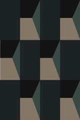 Blue Bold geometric