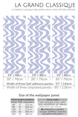 beachy wave peel and stick wallpaper specifiation