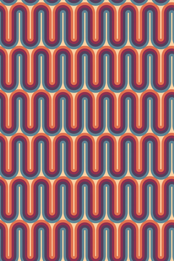 purple retro wave wallpaper pattern repeat