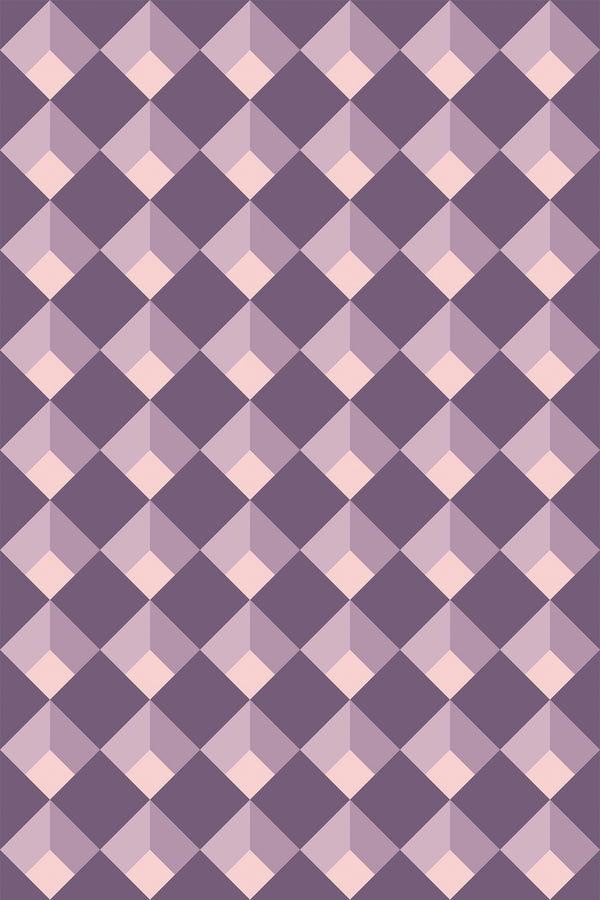 purple check wallpaper pattern repeat