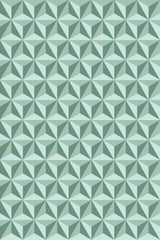 green vintage tile wallpaper pattern repeat
