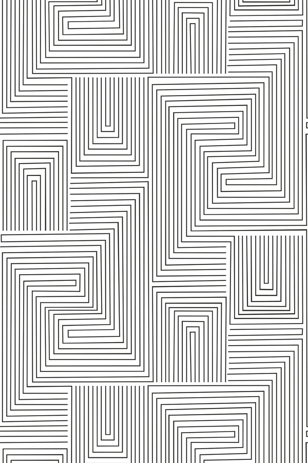black and white lines wallpaper pattern repeat