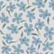 Blue aesthetic flowers Wallpaper