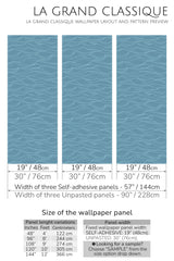 summer waves peel and stick wallpaper specifiation