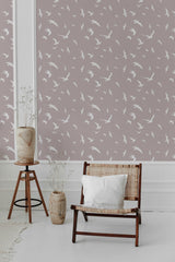 modern living room rattan chair decorative vase small flying birds pattern