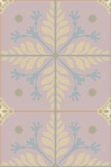 pink floral tile wallpaper pattern repeat