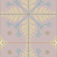 Pink floral tile Wallpaper