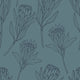 Protea flower line art Wallpaper