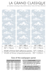 bird bay peel and stick wallpaper specifiation