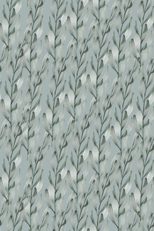 watercolor leaves wallpaper pattern repeat