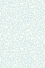 light blue ornament wallpaper pattern repeat