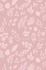 pink leaves wallpaper pattern repeat