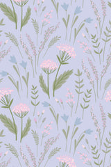 Pink meadow flowers