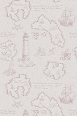 Pink sea map