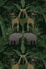 Dark green tropical