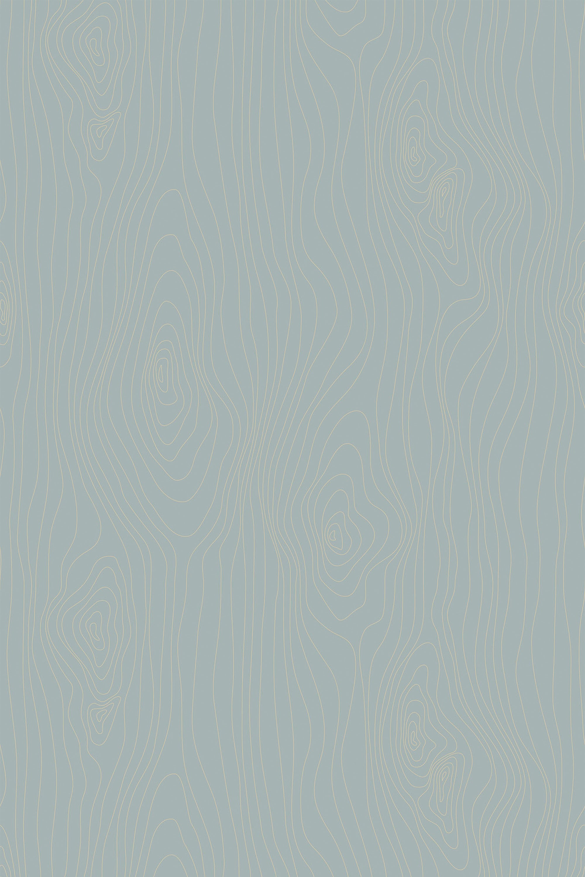 Gray wood grain pattern with intricate, flowing lines mimicking the texture of natural wood grain. Peel and stick removable wallpaper.