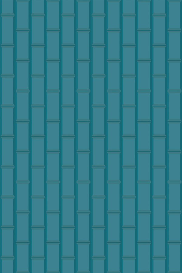 blue subway tiles wallpaper pattern repeat