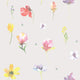 Colorful watercolor flowers Wallpaper