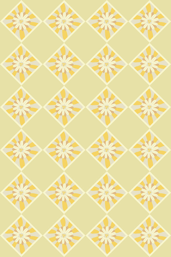 Sunflower tiles