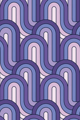 Purple retro