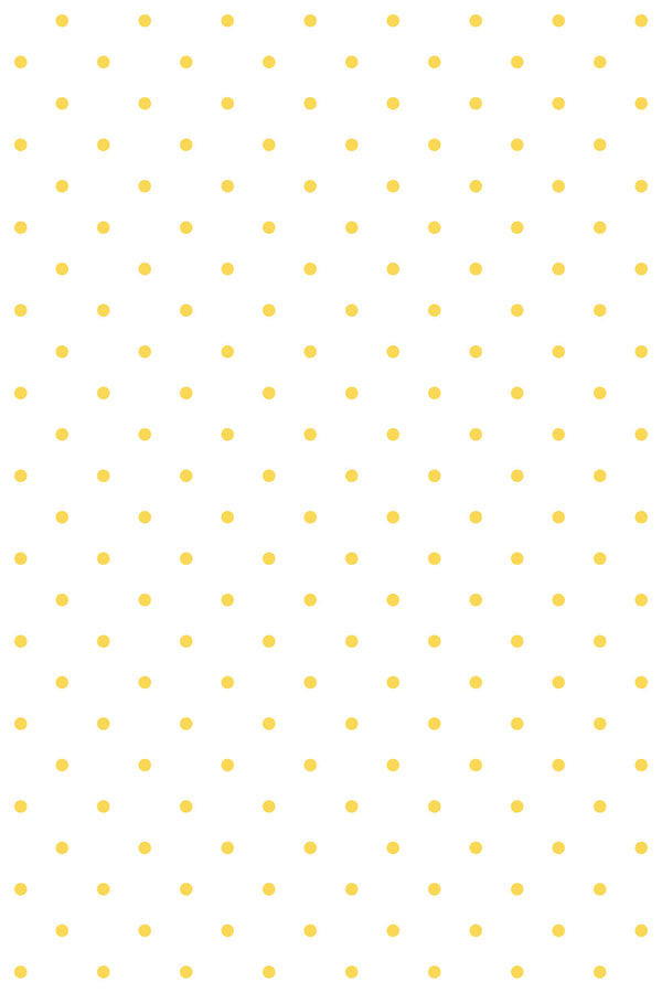 Yellow polka dots