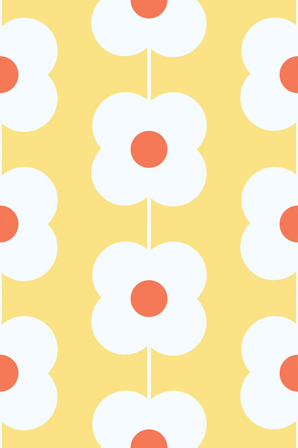 Yellow floral line