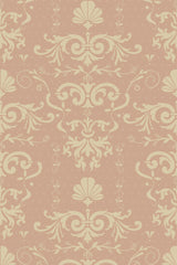 old pink damask wallpaper pattern repeat