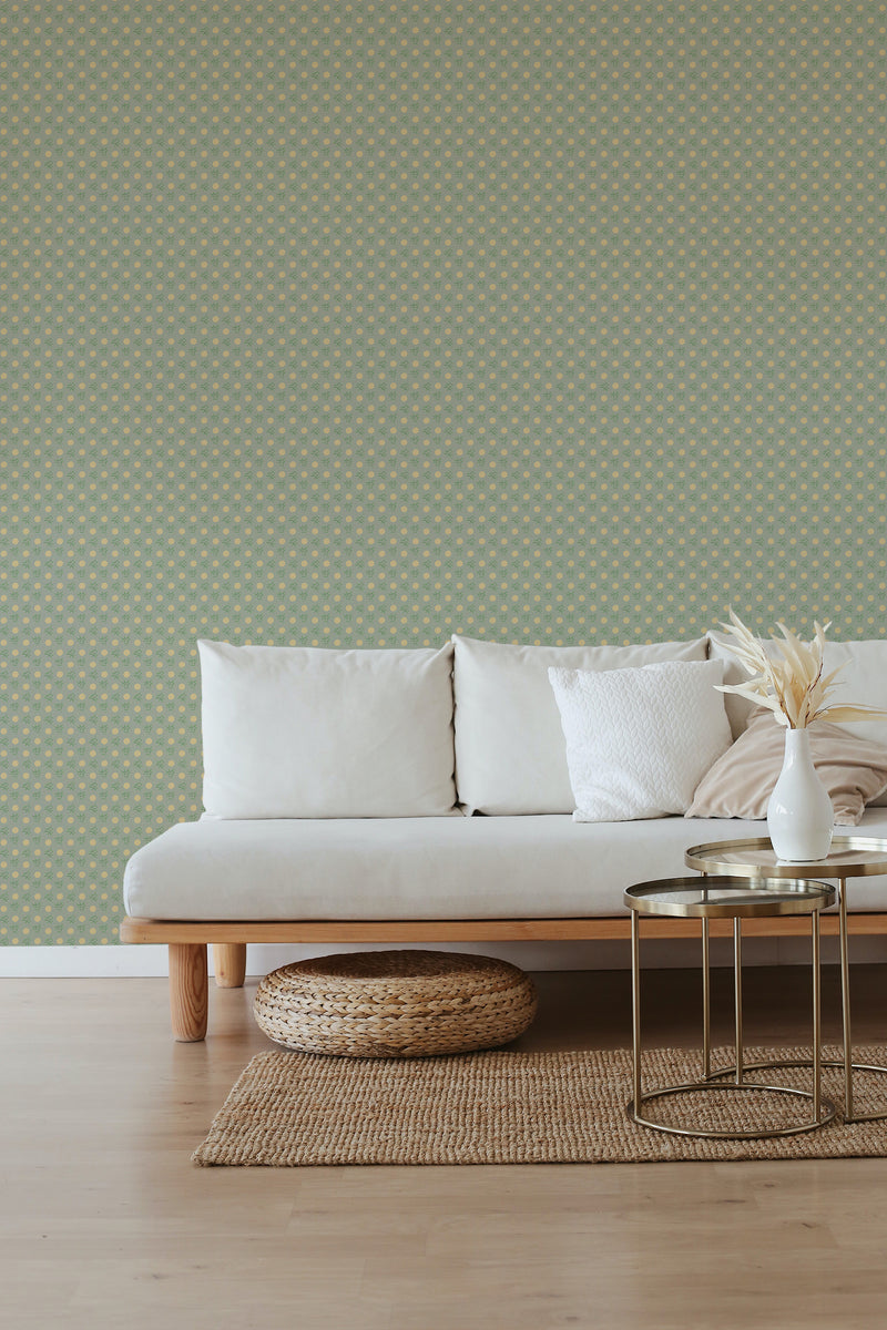 self stick wallpaper clementine pattern living room elegant sofa coffee table