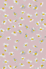 flying daisies wallpaper pattern repeat