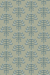 geometric floral art deco wallpaper pattern repeat