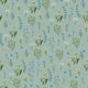 Blue floral meadow Wallpaper