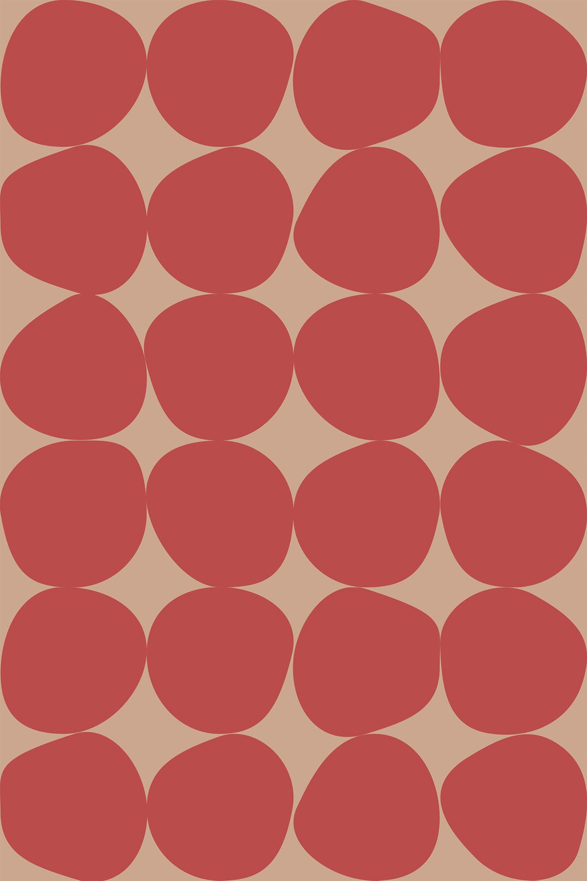 Red stones Peel and Stick Removable Wallpaper