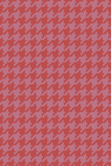 Red Houndstooth