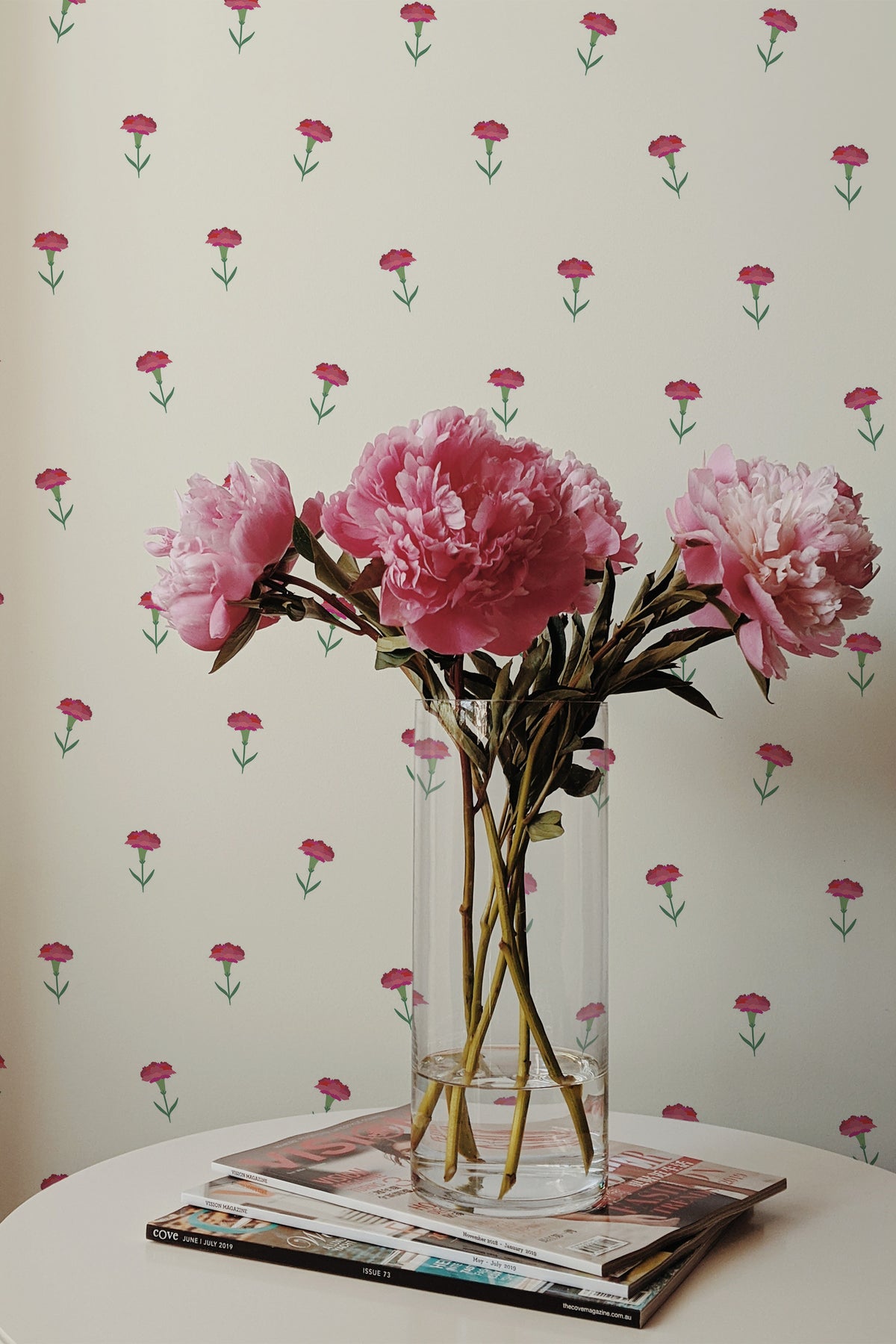 Tiny vintage roses Peel and Stick Removable Wallpaper