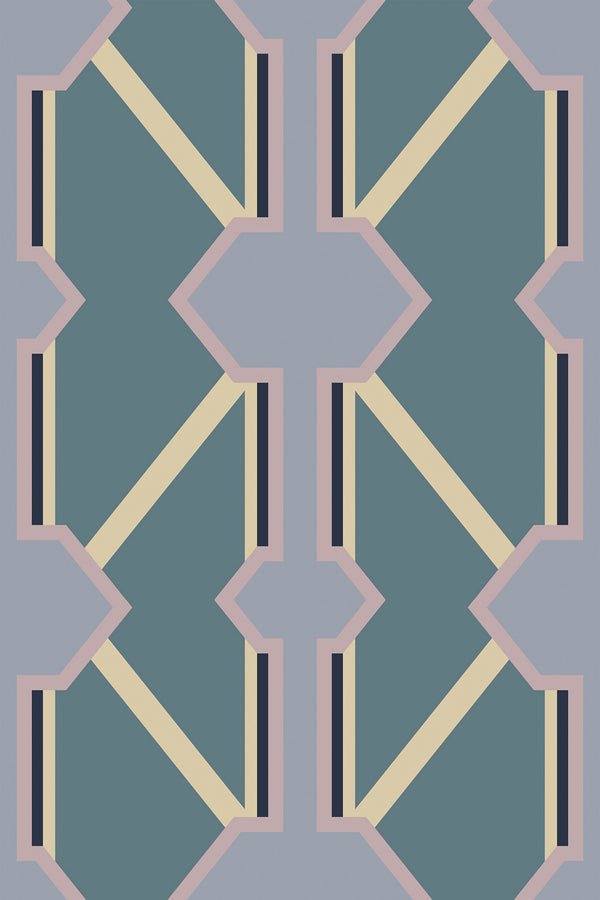 purple blue tile wallpaper pattern repeat