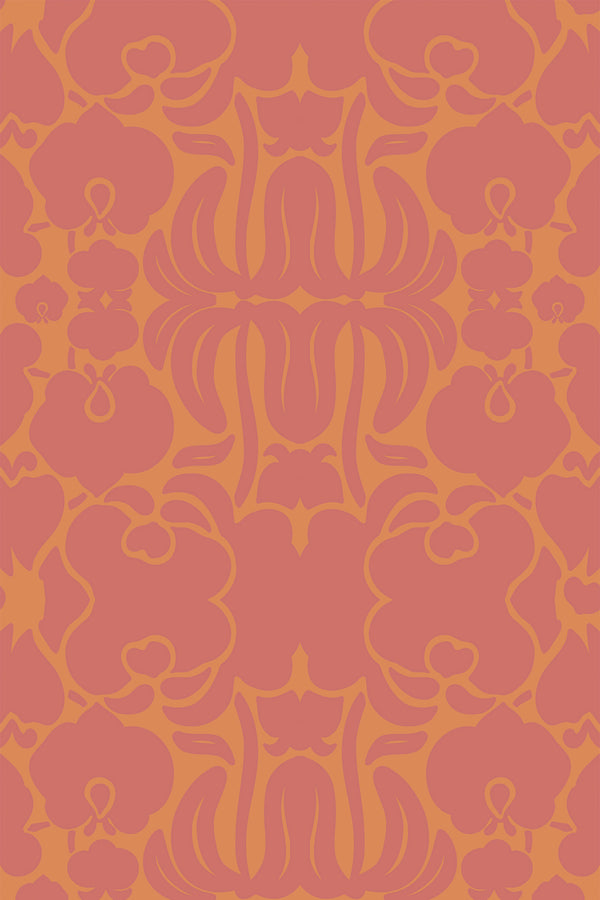 victorian flower ornaments wallpaper pattern repeat