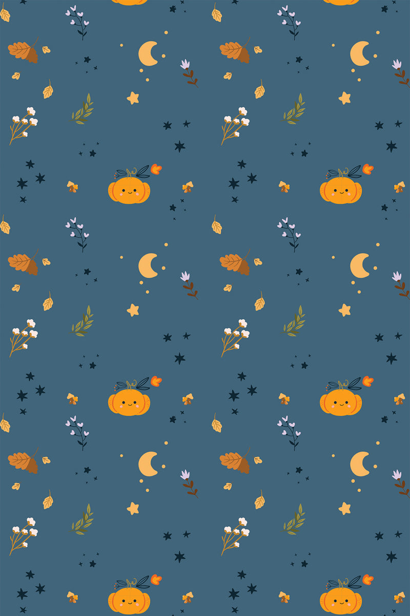 halloween pumpkin patch wallpaper pattern repeat