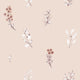 Minimal flying flowers Wallpaper