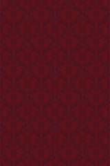 Burgundy damask