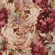 Dark burgundy botanical Wallpaper