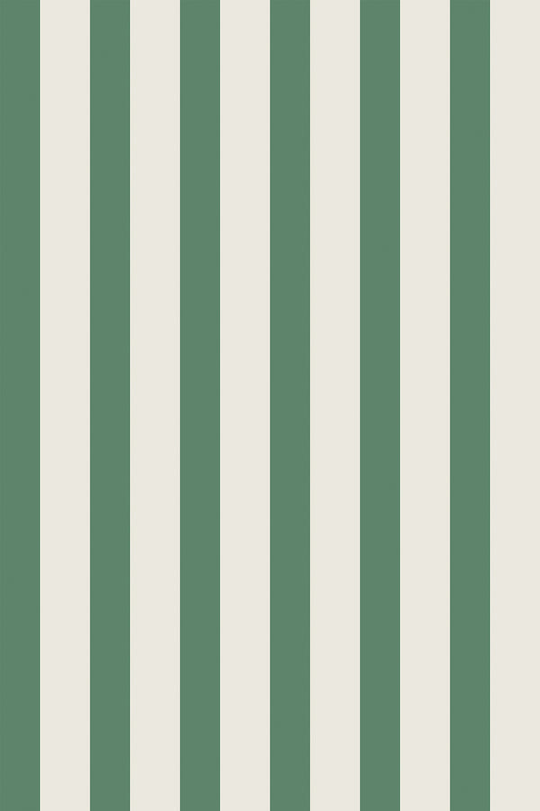Classic green stripe