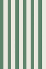 Classic green stripe