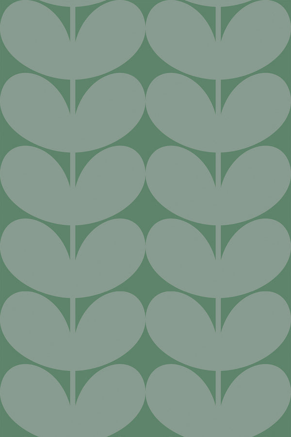 green aesthetic leaves wallpaper pattern repeat