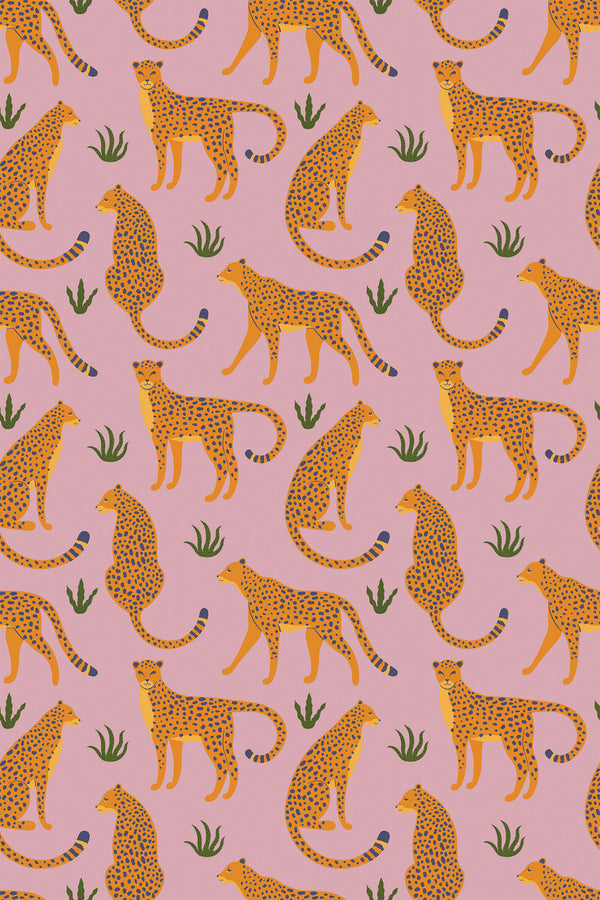 bold cheetah wallpaper pattern repeat