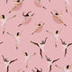 Pink inclusive Ballerina Wallpaper