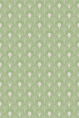 olive art deco wallpaper pattern repeat