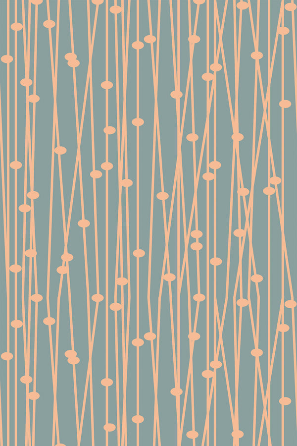 Aesthetic Peach Pattern