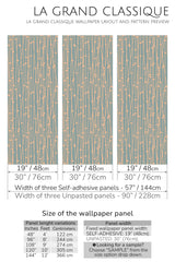 aesthetic peach pattern peel and stick wallpaper specifiation