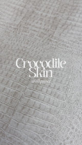 Crocodile skin wallpaper closeup video