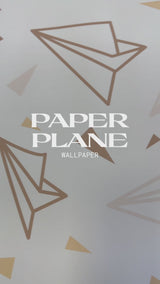 paper plane wallpaper for walls